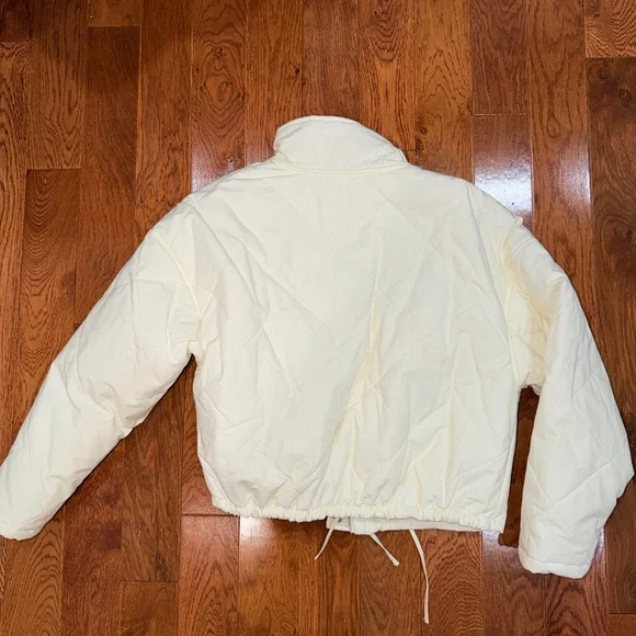 Le Lis Light Cream Puffer Jacket - Picture 7 of 7
